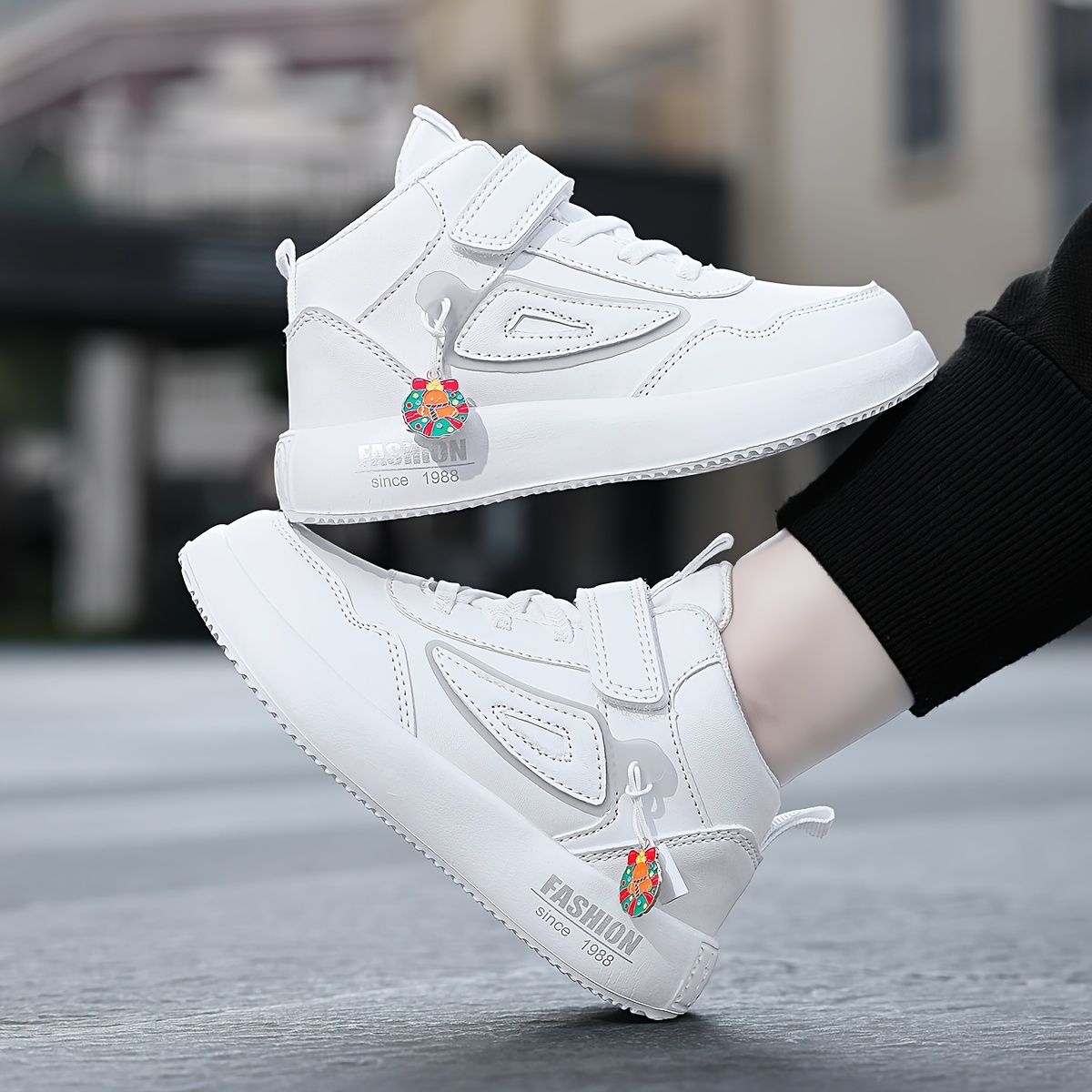 Girls' Halloween Sports Shoes, Elegant Cute Cartoon Christmas Sneakers  for Girls Comfortable Soft *-Cushion Casual Canvas Whiteboard Shoe