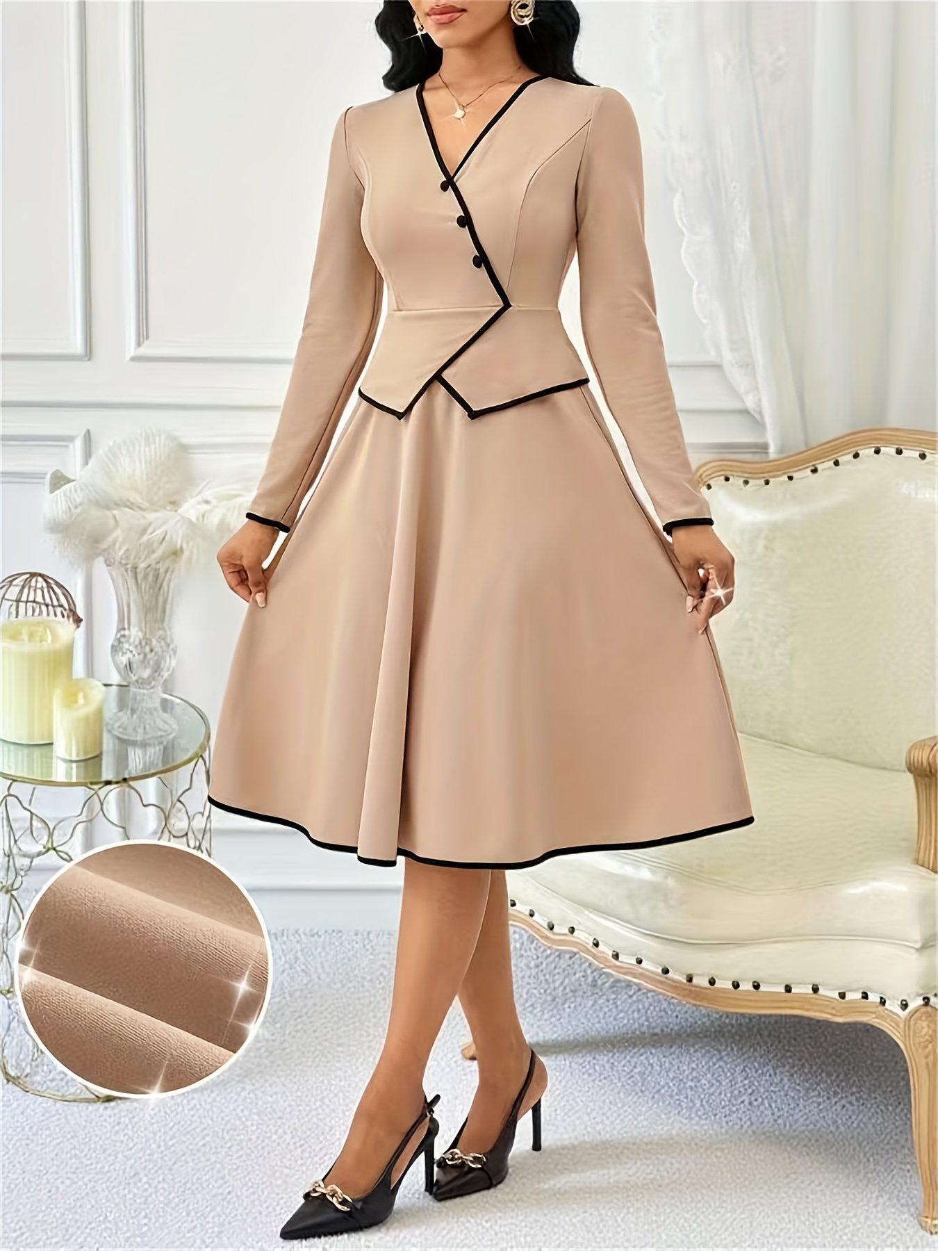 sachin and babi light blue dress How to Choose a Perfect Dress for Holiday Party? – ZAPAKA main image 1
