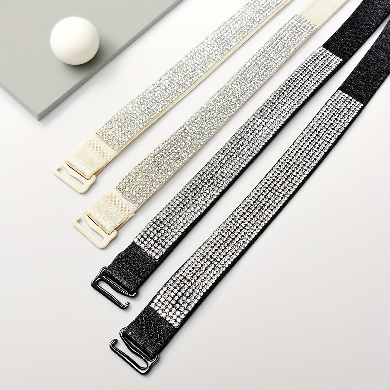 exquisite multicolor   elastic bra straps detachable decorative for women