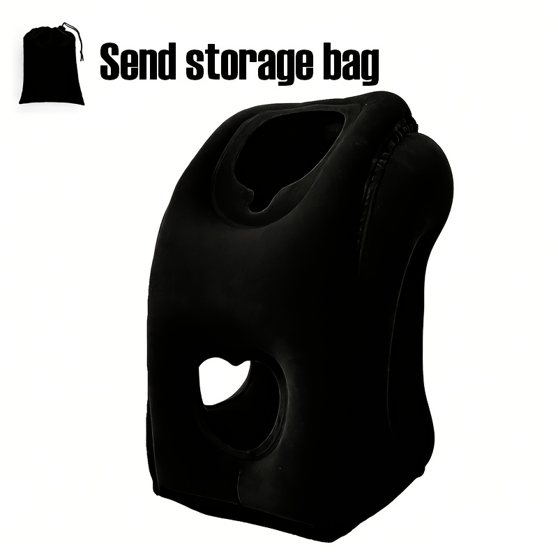 TEMU Valentine's Day Gift Neck Pillow - Universal For Airplanes And Trains, Portable Neck Pillow For Office , Upright Neck Support Pillow, Portable