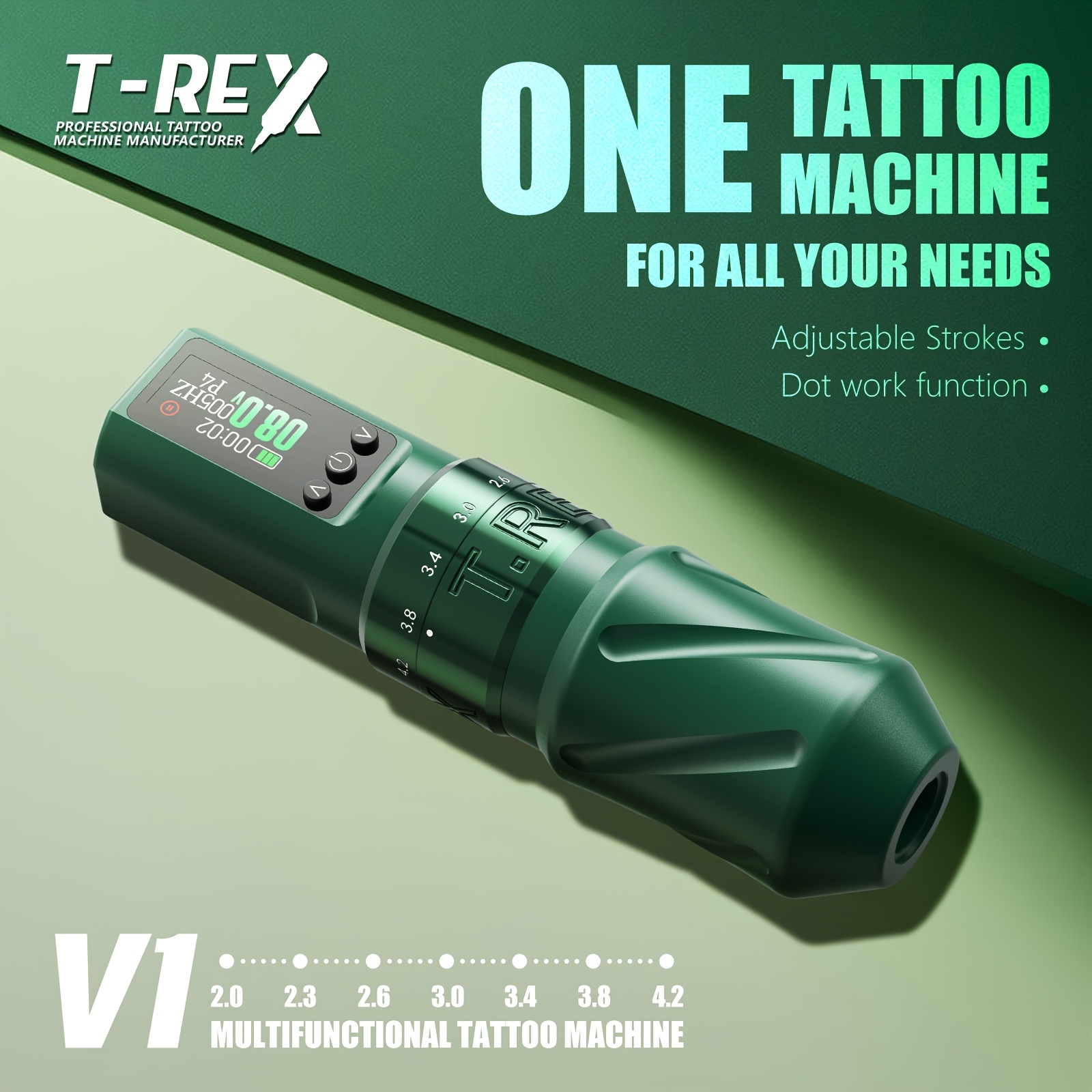 T rex V1 tattoo machine