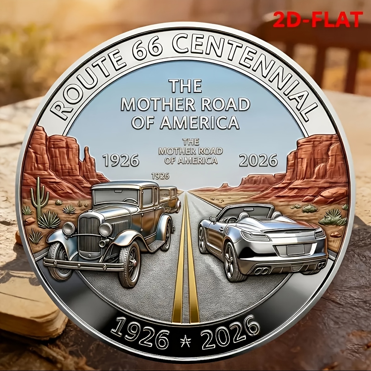 TEMU Pièce en fer commémorative 250e anniversaire avec d' + | + Pièce en fer commémorative multicolore + | + Cadeau pour passionnés d'histoire,