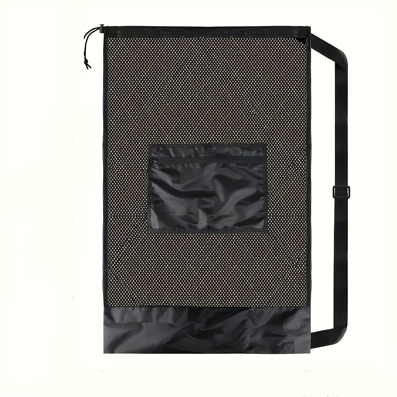 TEMU 1 Basketball/football Insert Pocket Drawstring Ball Bag, Tennis/volleyball Storage Bag, Single-shoulder Ball Bag