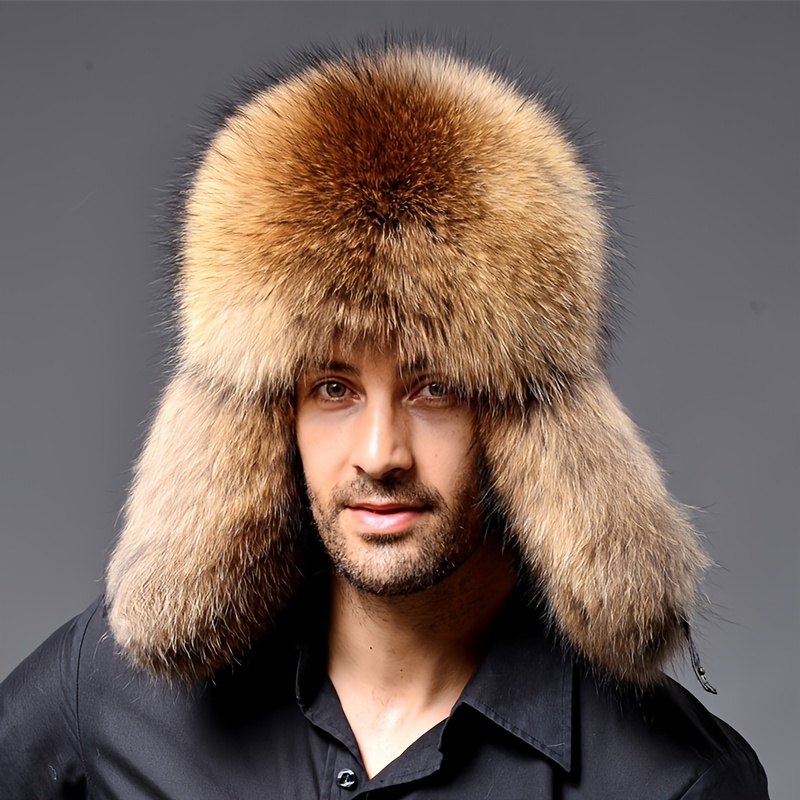 

[ ] Ushanka en Hommes - et -Vent Rabats d'Oreilles les Activités Extérieures en Hiver