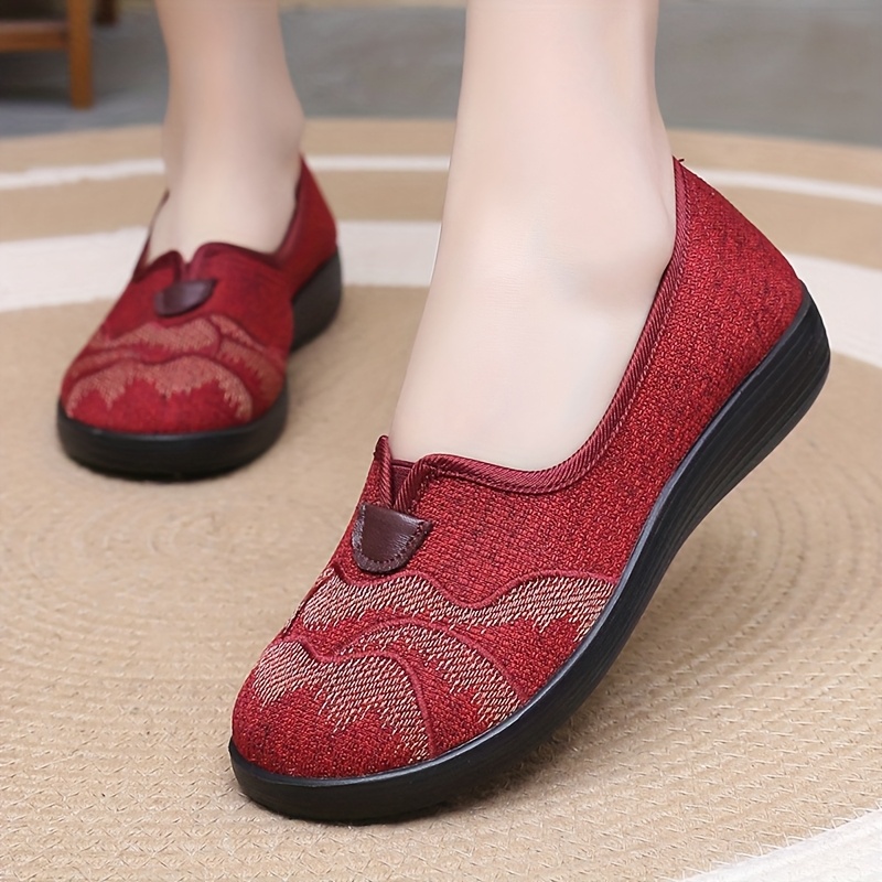 2025 summer womens shoes middle aged elderly soft