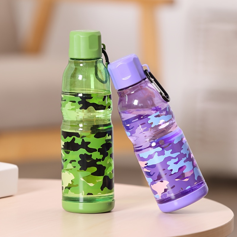 Keepred 67.63oz Botella Agua Deportiva Prueba Fugas Cantina Militar Tapa  Camuflaje, Portátil Gran Capacidad Pvc Acampar Aire Libre Hacer Senderismo, Compre , Ahorre