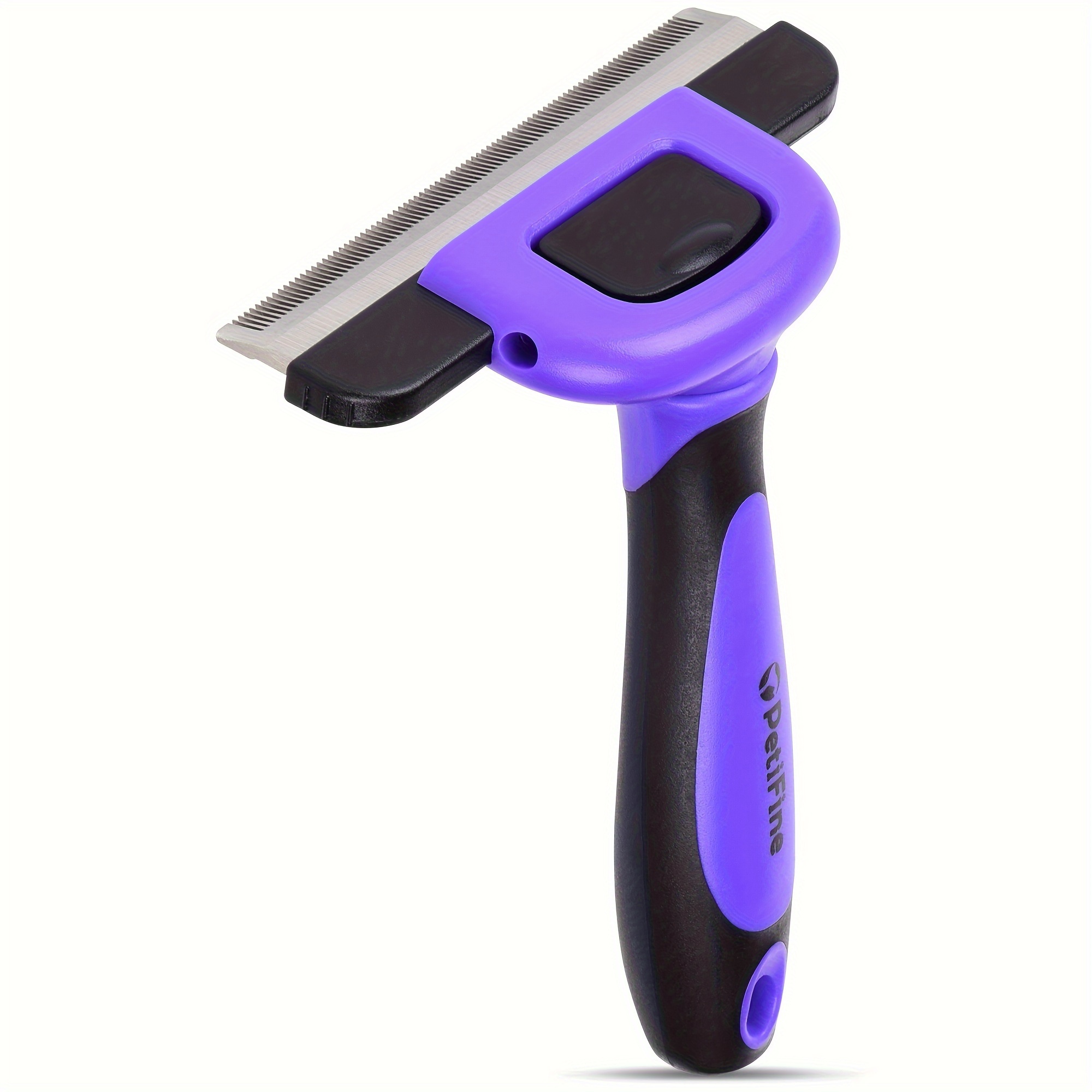 

Fida Professional Pet Deshedding Tool - Abs & Tpr Grooming Comb For Dogs, With Ergonomic Handle And Precision Blade, Dog Grooming