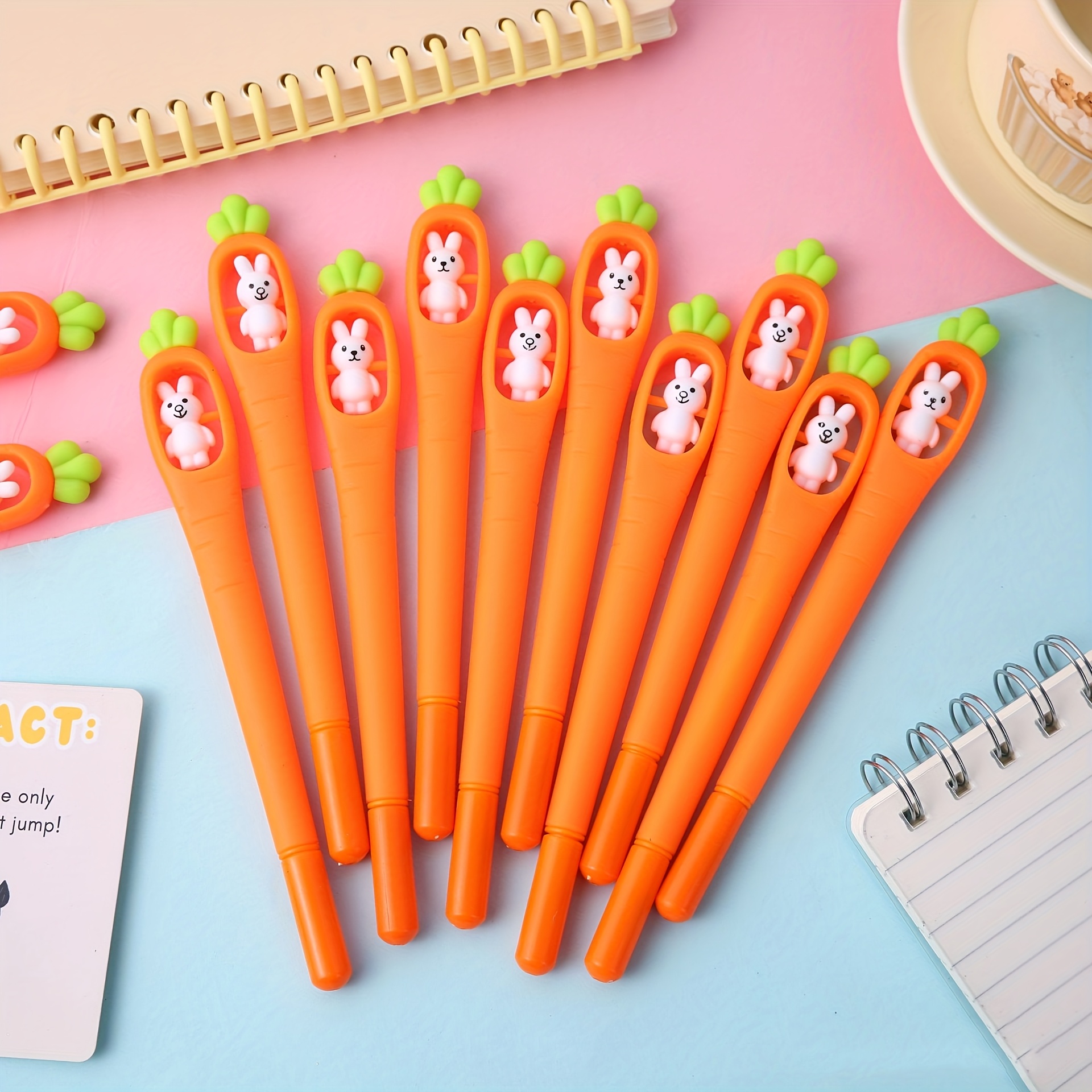 Rabbit Ballpoint Pens, Random 10pcs Holiday Gift