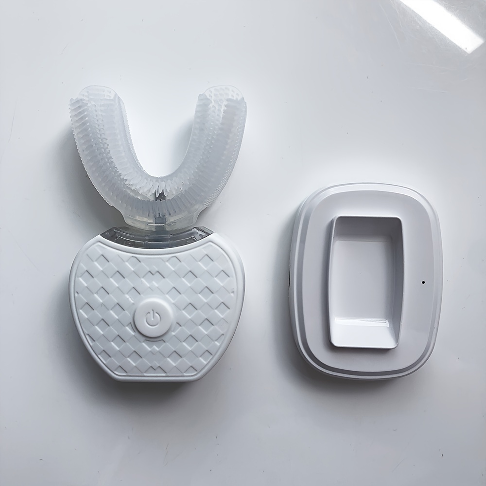 Tooth cleaner, Electric Toothbrush Adults, Soundwave technology U-Shaped Toothbrushes for, Mouth Cleansing and massage