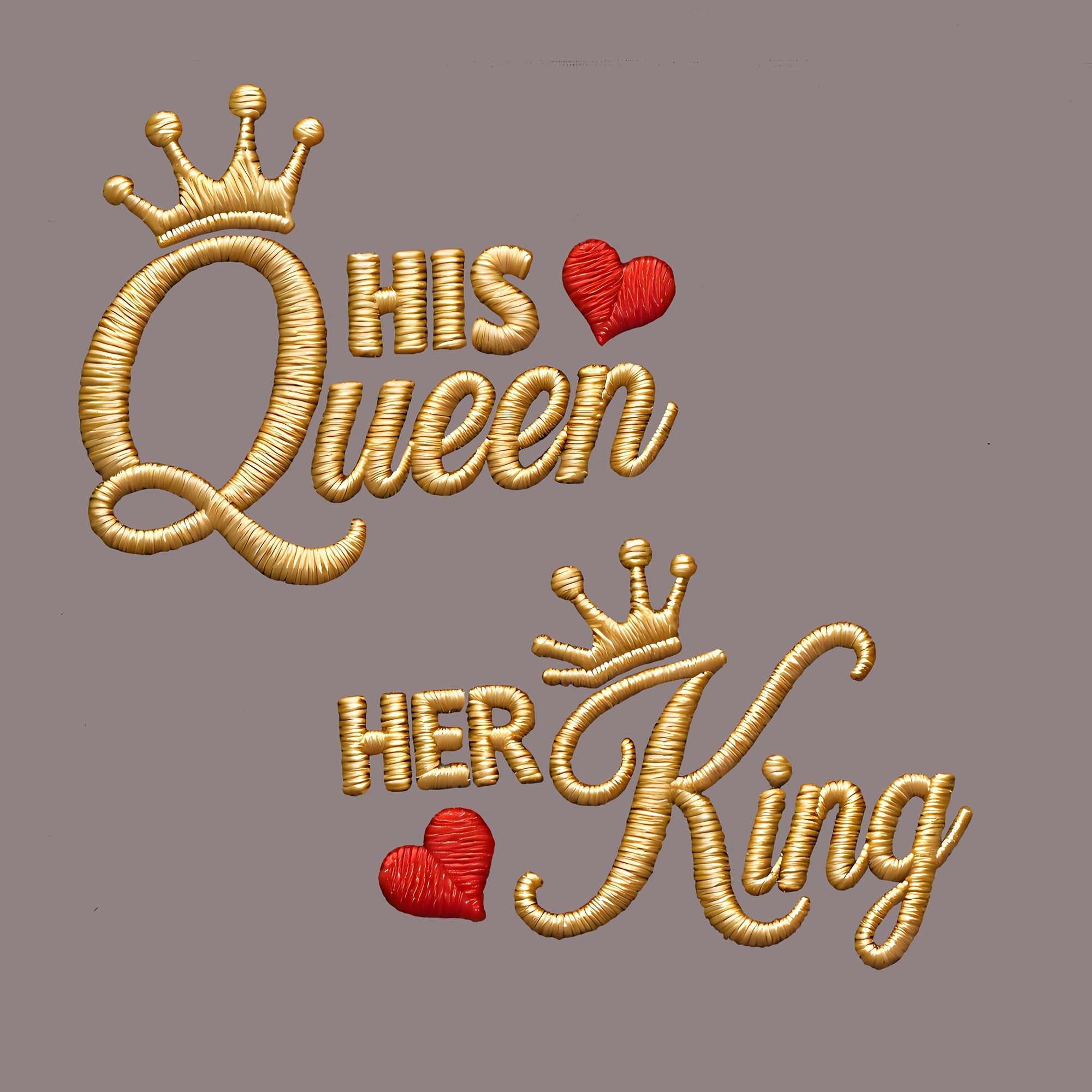 TEMU 2pcs/set And Heat Transfer Stickers, Imitation Embroidery Printing, Wedding Gifts, Iron-on Stickers, Ready For Press Ironing Transfer Decal