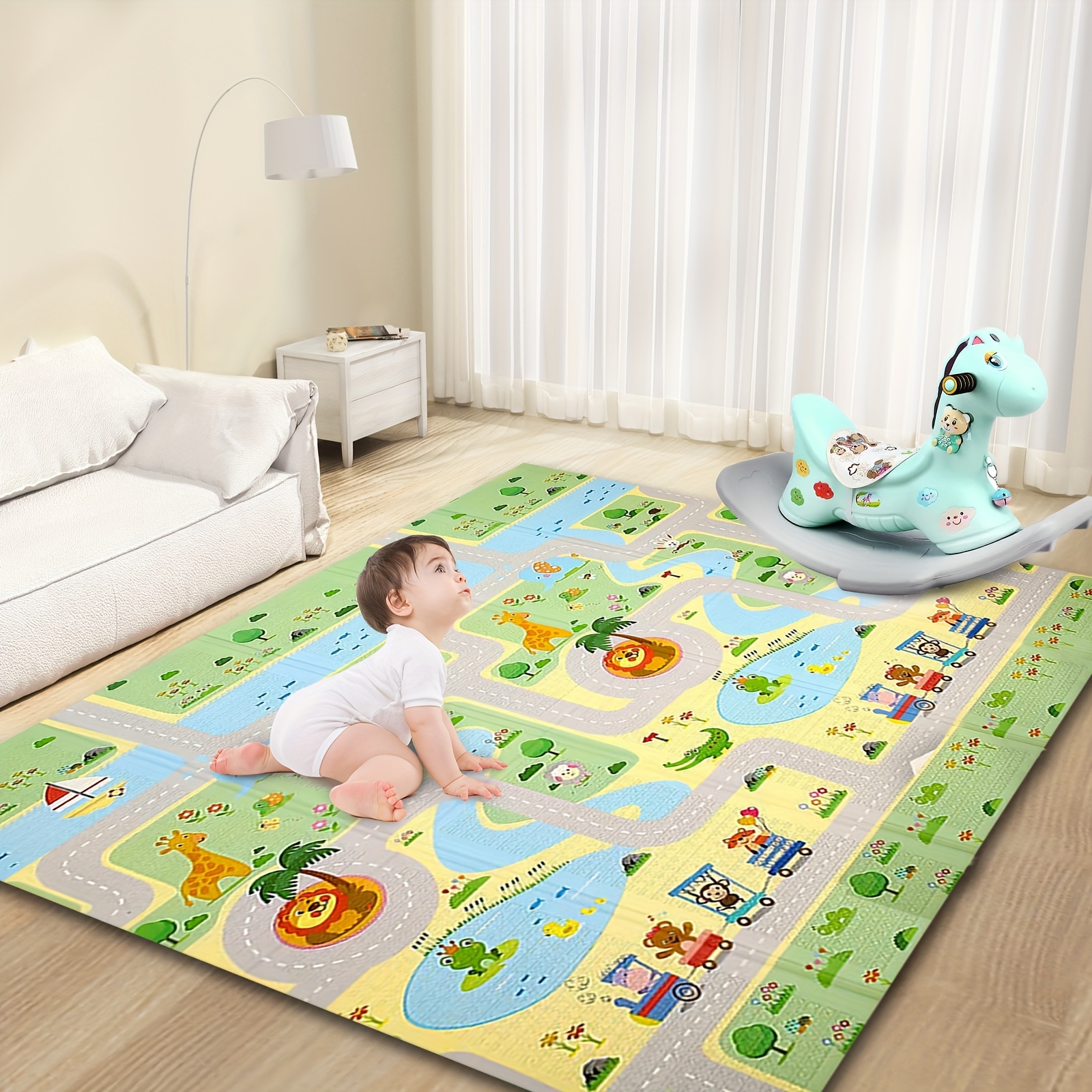 foldable play mat activity mat foam playmat xpe Temu Canada - Main Image