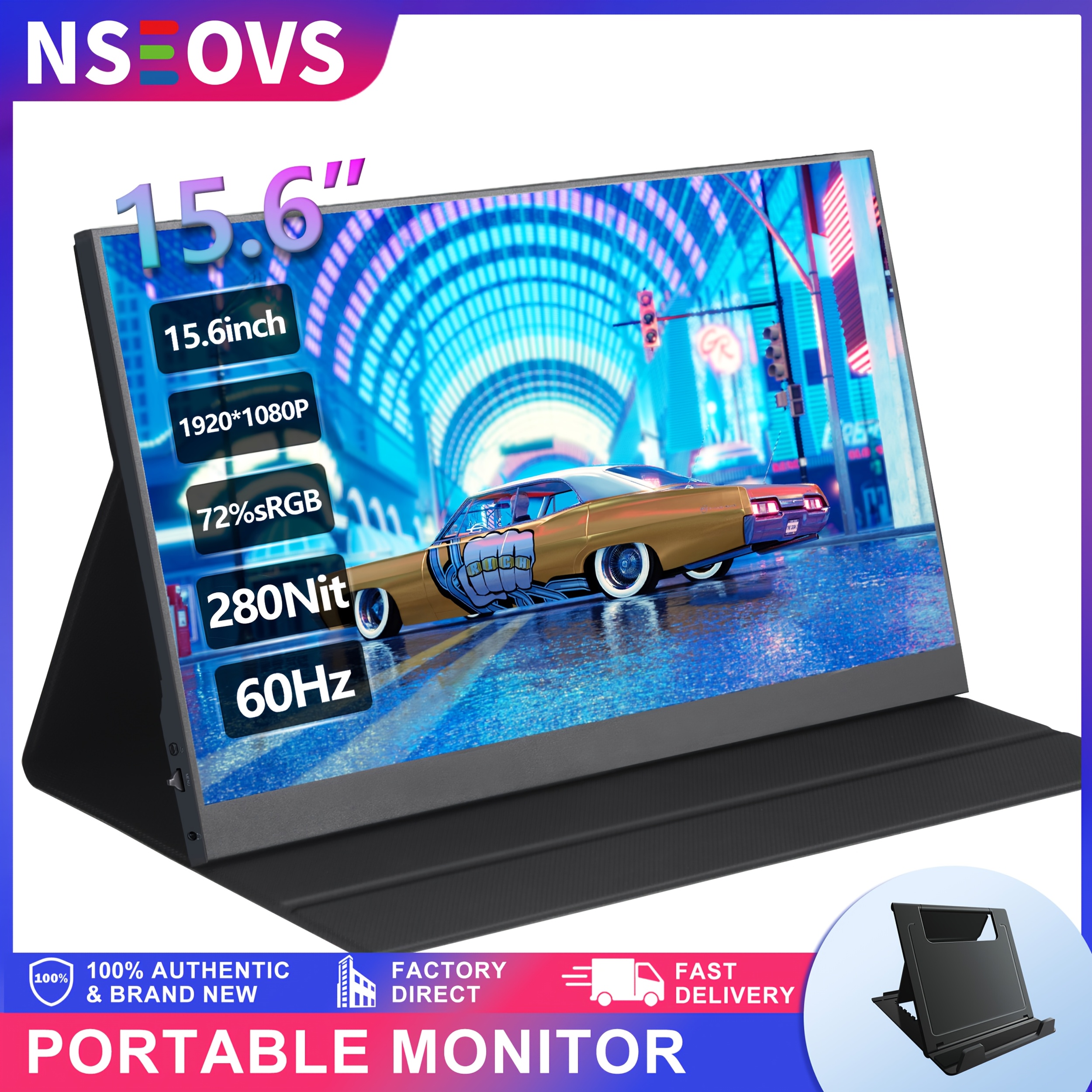 新品未使用portable monitor Amazon.com: Ingnok 15.6