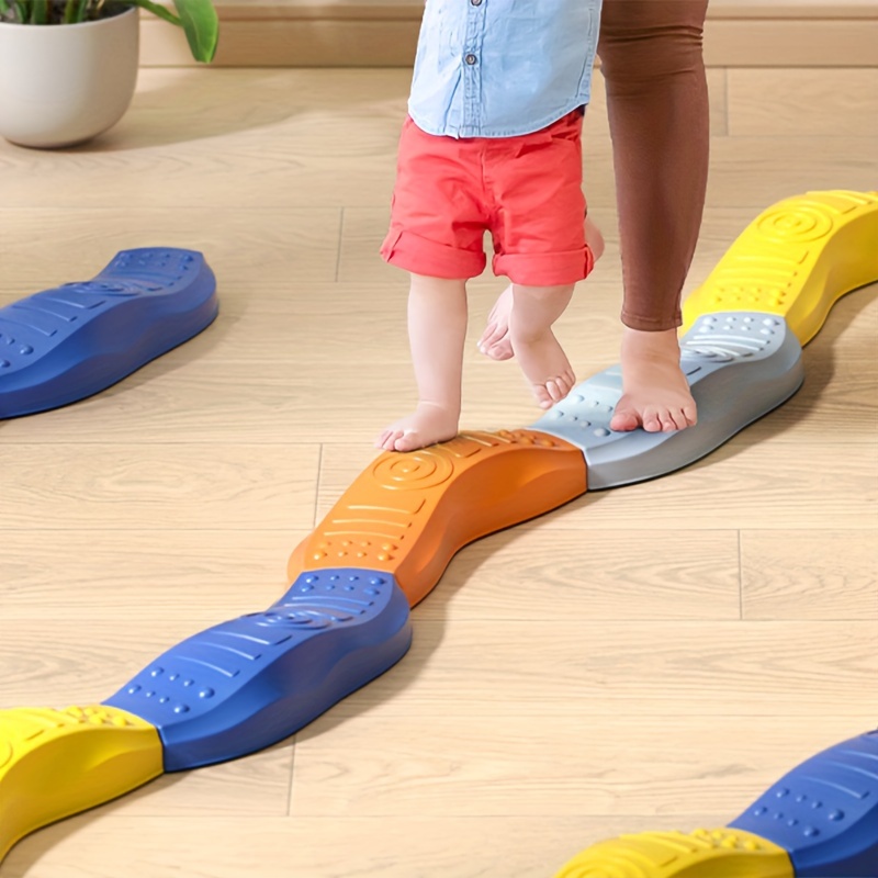 

Exciting Balance Training Mat - Stepping Stones For Outdoor Play, Perfect Gift For Christmas, Halloween, Thanksgiving