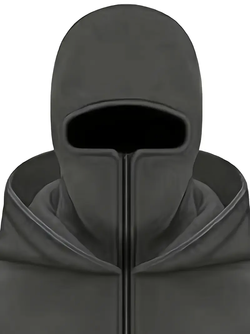 男士巴拉克拉瓦连帽衫半拉链夹克双连帽卫衣防风运动夹克男士夹克拉链连帽衫 商品详情 8