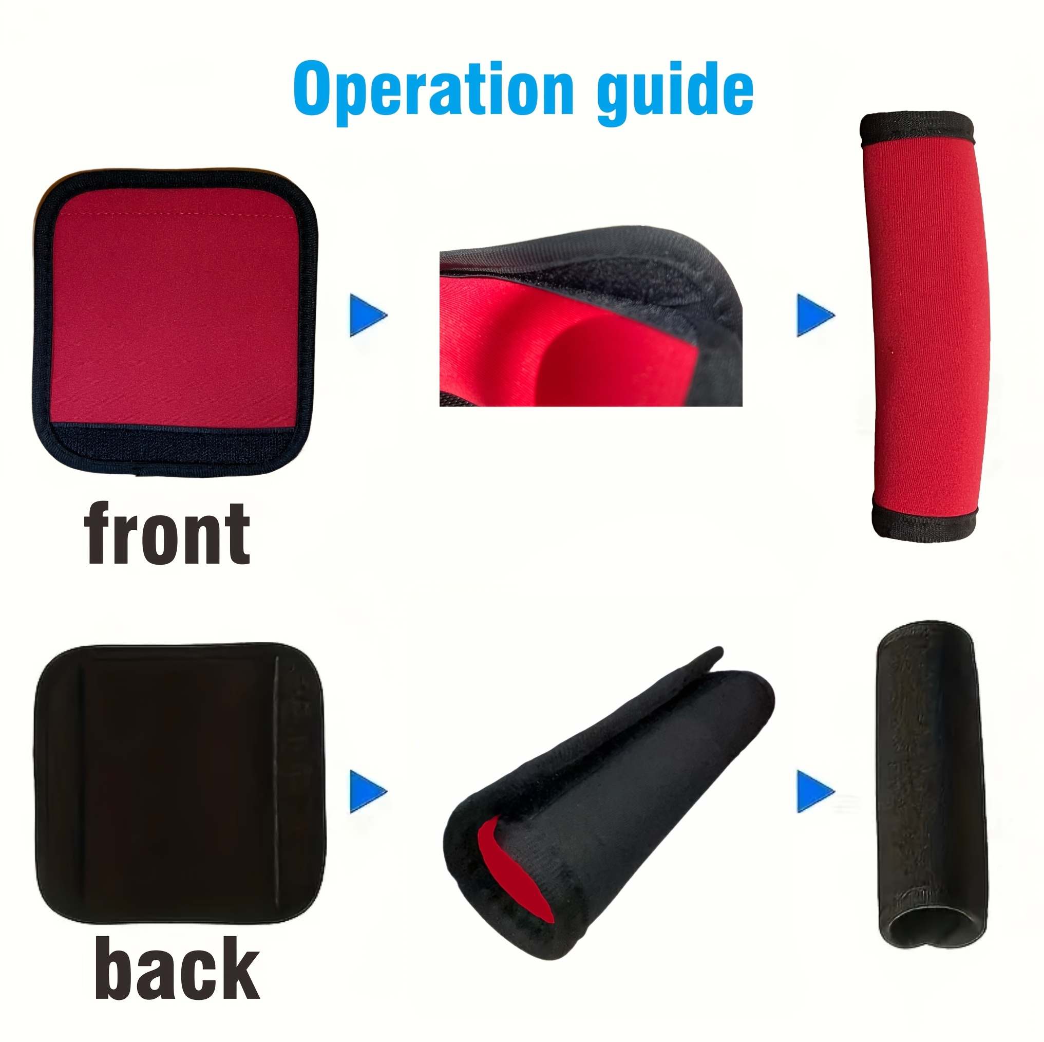 1pc Heavy Bass Speaker Handle Wrist Strap - Red Fabric, Durable and Comfortable, Suitable for Car Stereo Speakers, Perfect as an Easter and Christmas Gift for Car Stereo Accessories | Durable Design, Designed for Heavy Bass Speakers