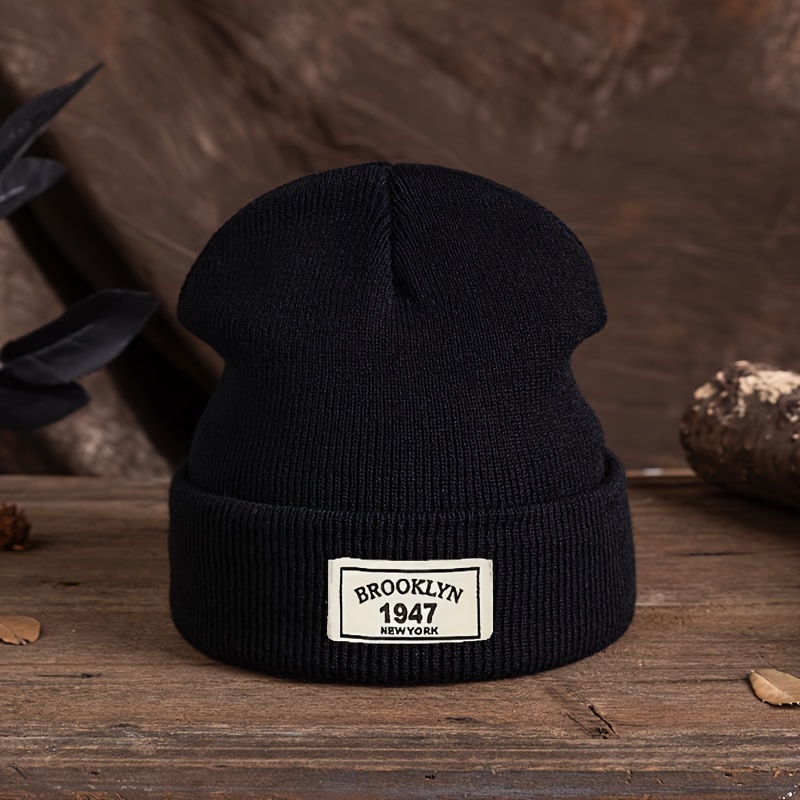 1947 knitted beanie unisex outdoor ski pullover hat - Temu