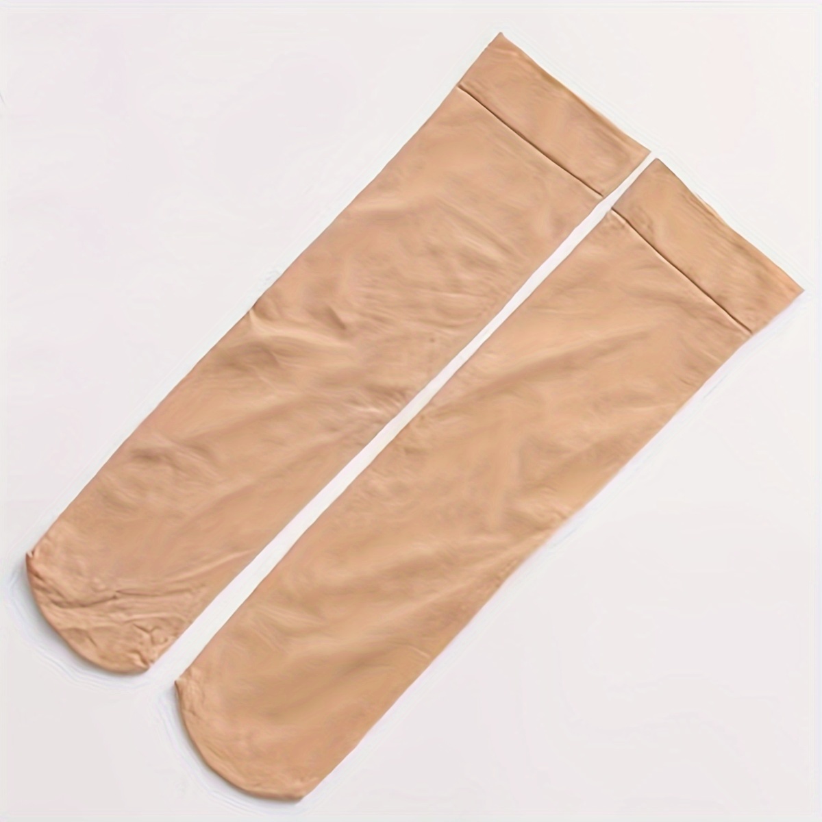 Spring And Autumn Essentials! A Pair Of Easy Ladies' Calf Socks, Featuring A And Comfortable Knee-, Of For Ladies