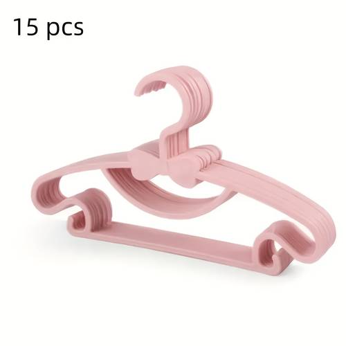 15 cabides para bebês com - plástico durável, expansível, superfície - adequado para recém-nascidos, crianças pequenas e crianças - para as festas