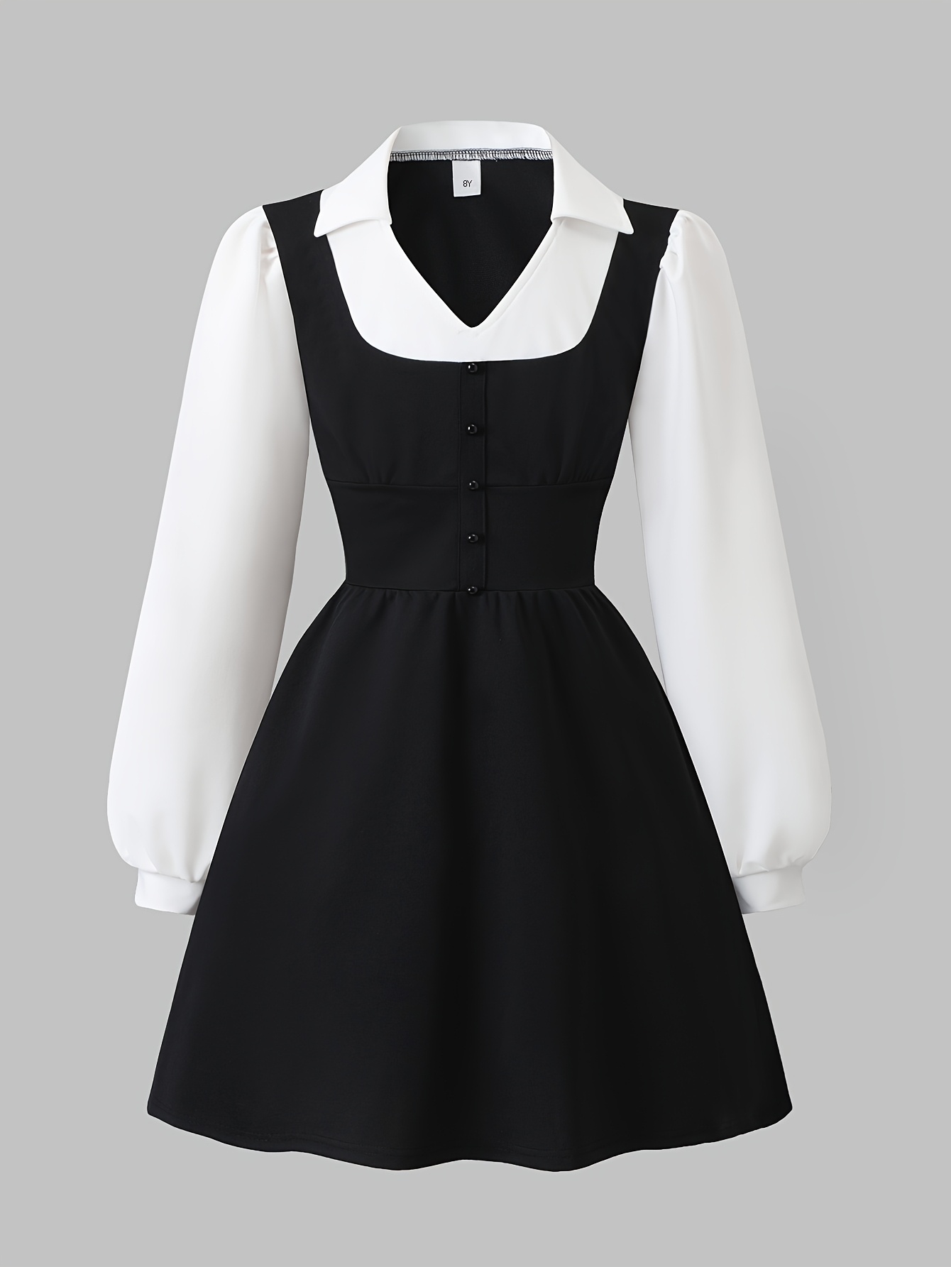 black white dress girls sold on Temu United States black white dress girls sold on Temu United States