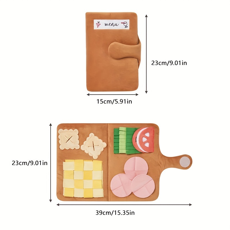 TEMU Pet Food Hiding Sniffing Mat