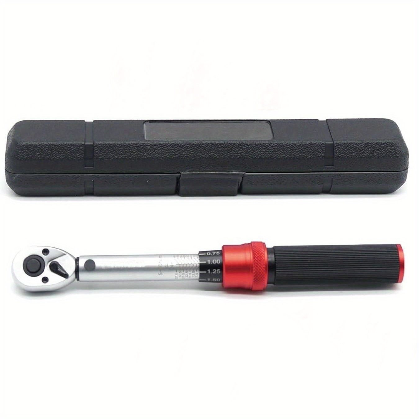 Torque Wrench 1/4-inch Dual- Adjustable 90-tooth Torque Wrench 5-30nm, Accuracy 3%
