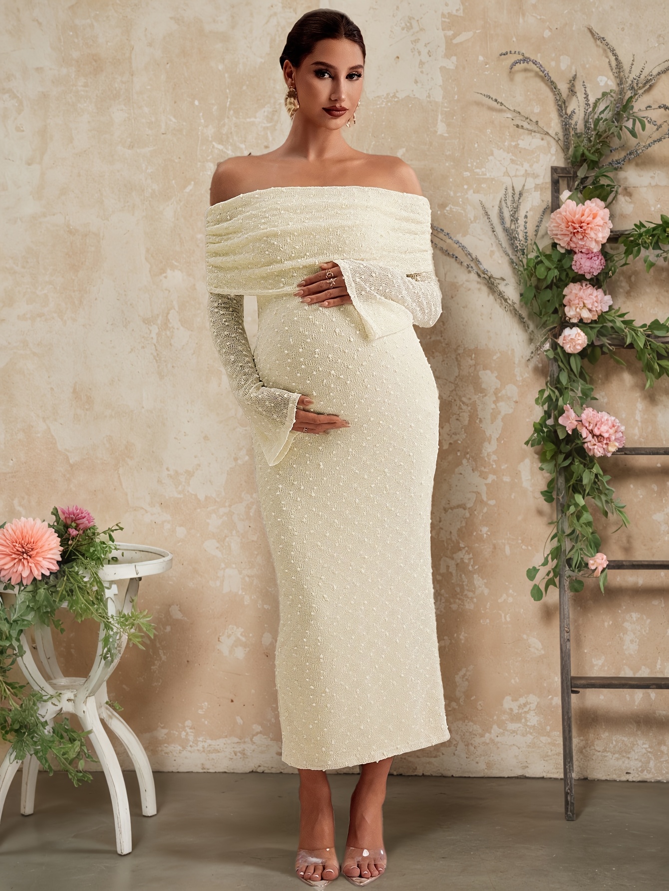 baby shower dresses women maternity sold on Temu United States