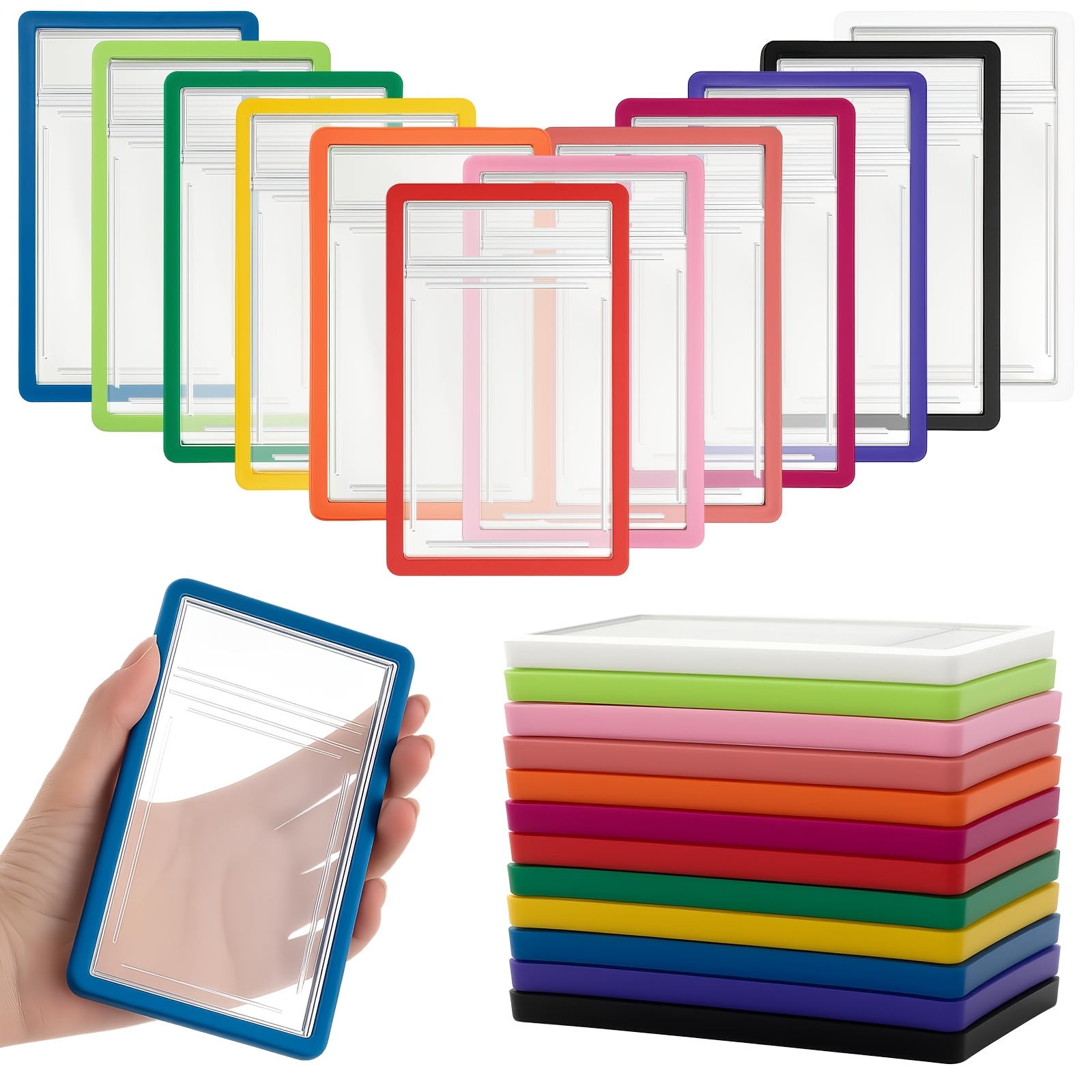 Graded Card Slab Protector Trading Card Protective Guard Case, Suitable for  35Pt PSA * From Soft Silicone Material, Prevent Drops and Bending, Designed  for the Protection * of TCG, Collectible Cards, ...