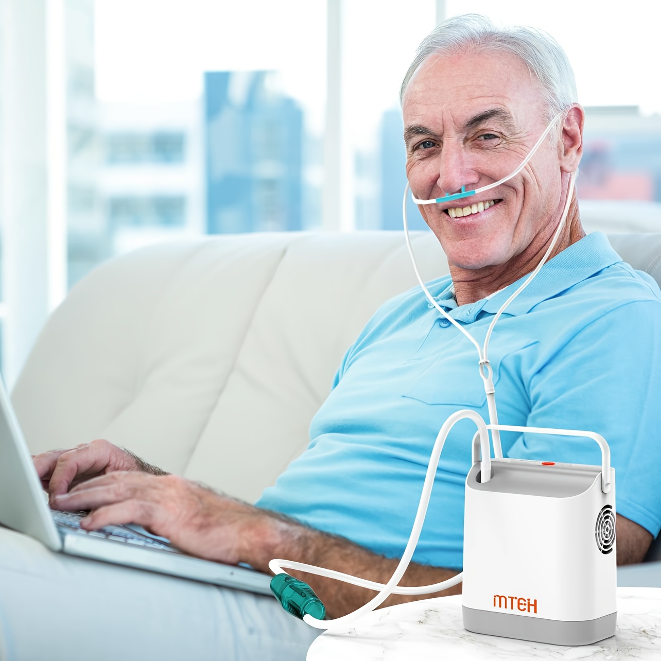 TEMU Lightweight And Portable Air Cleaner For Outdoor Sports, Camping, Hiking, And Home Use-compact Filtration Backpack Strap For Easy Carrying-provides And Supports