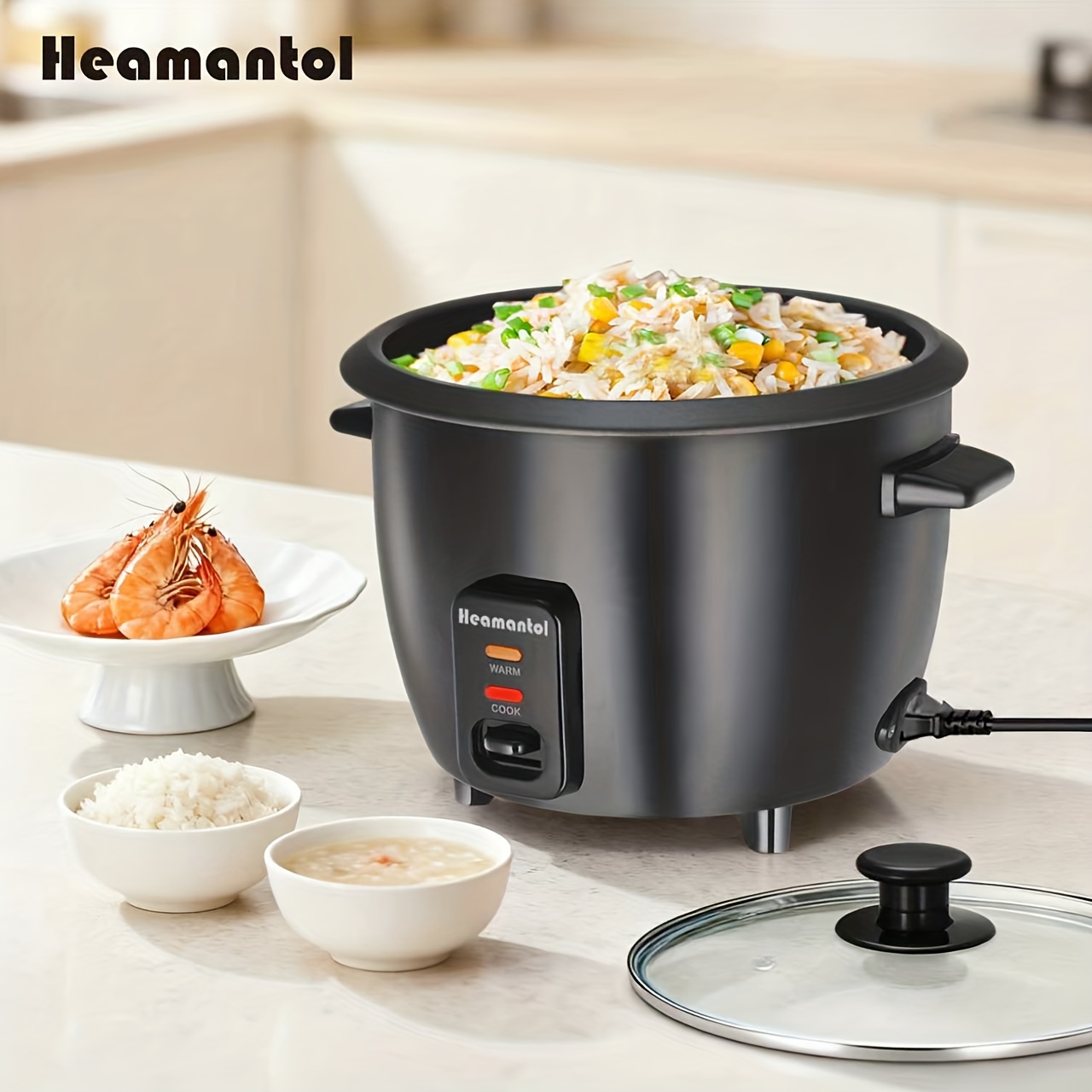 olla arrocera   ideal para 2-3  , con una capacidad de 0.6 litros.   una olla interior removible y operación con un botón a 350w,   para camping o apartamentos pequeños. ideal para preparar arroz,  