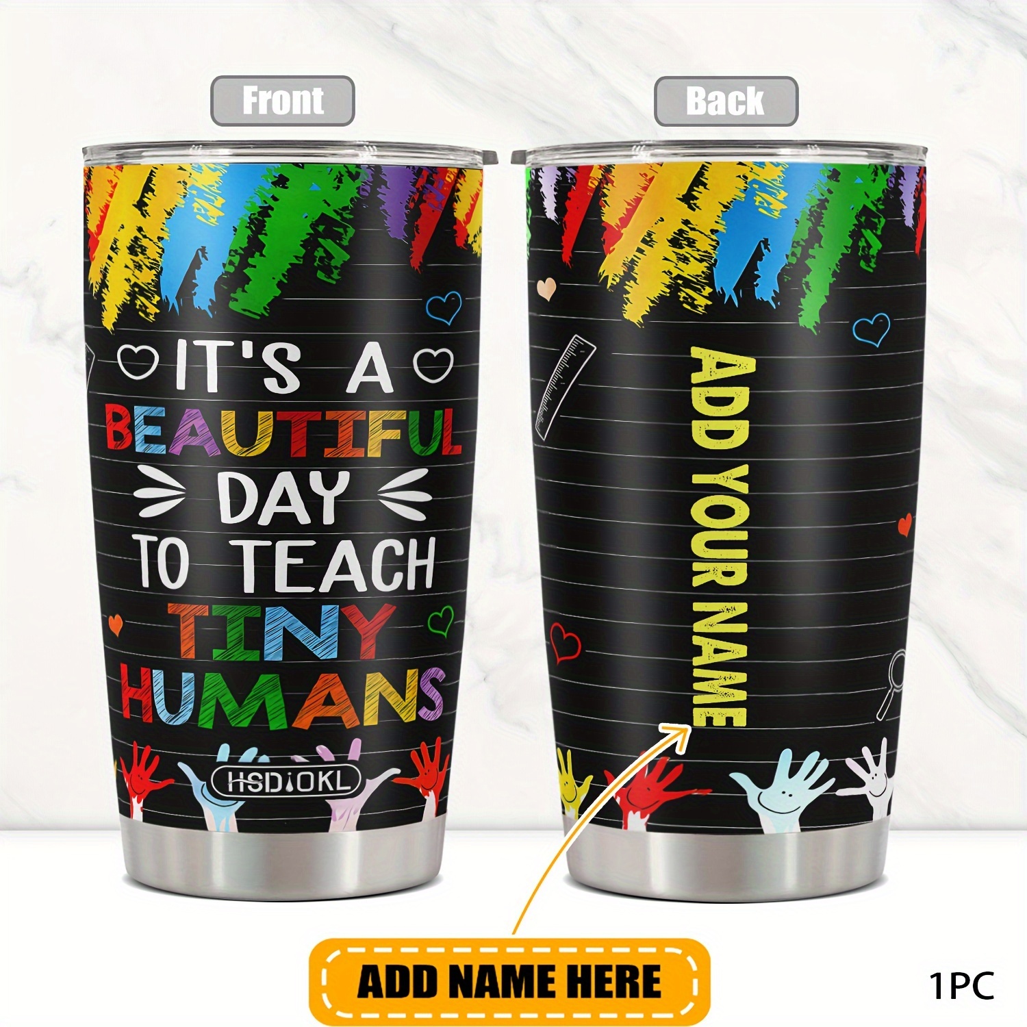 

20oz Customizable - , Bpa-free Metal Mug Lid For Hot And - For , Coworkers, And ' A Day To '