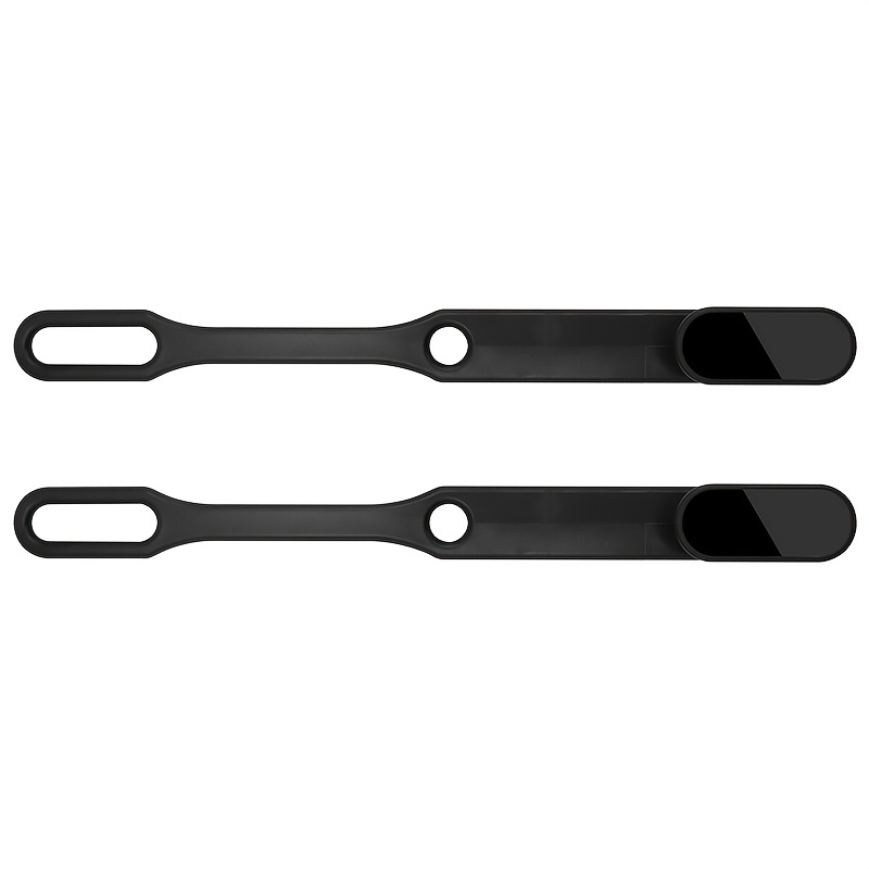 TEMU Juego de 2 de cinturón de seguridad, fijador universal de cinturón de coche de ABS -rasguños en el cuello, la presión en el y previene la