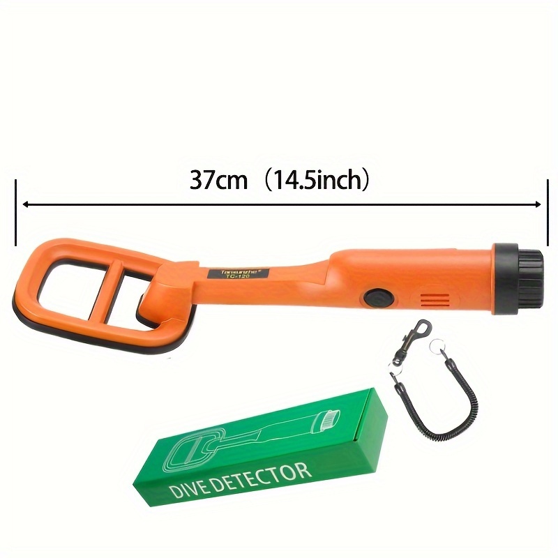 1pc handheld metal detector battery powered detects small metal objects no details 7