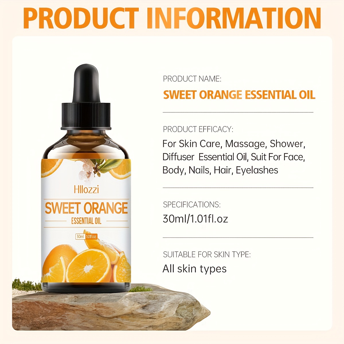 Aceite Esencial de Naranja Dulce