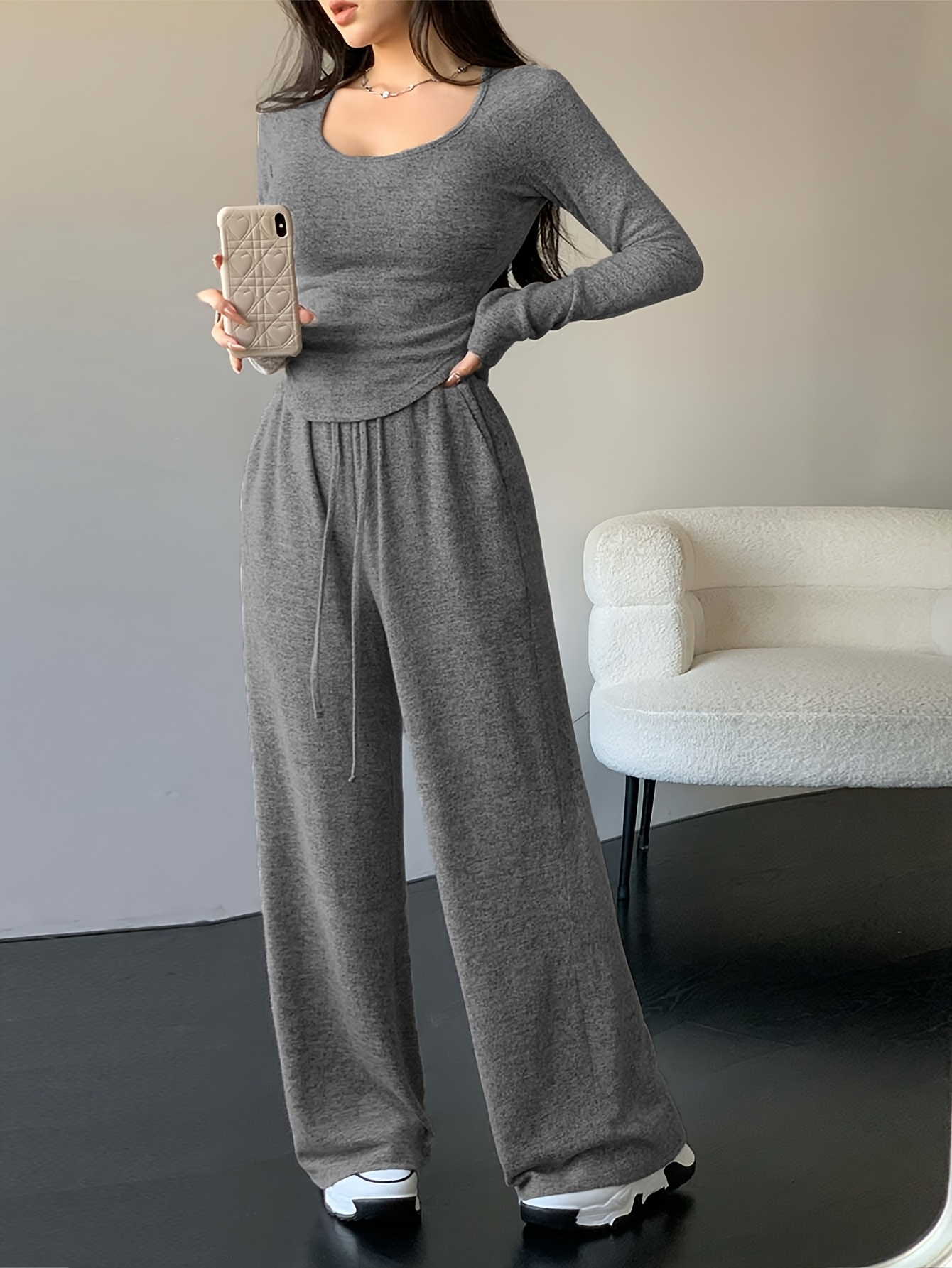 completo felpa cappuccio a maniche Temu Switzerland