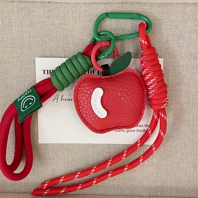 E-shop 1 Stück stylischer PU -Anhänger - Accessoire für | Ideal für Taschenanhänger und Autoschlüssel-Anhänger | Ein ausgezeichnetes Geschenk für