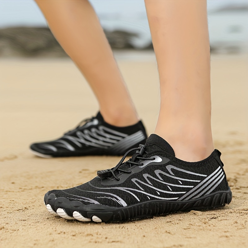 s Wide Toe Water Shoes With Adjustable Non Slip Quick Drying For Outdoor Seaside Party Indoor Yoga Training