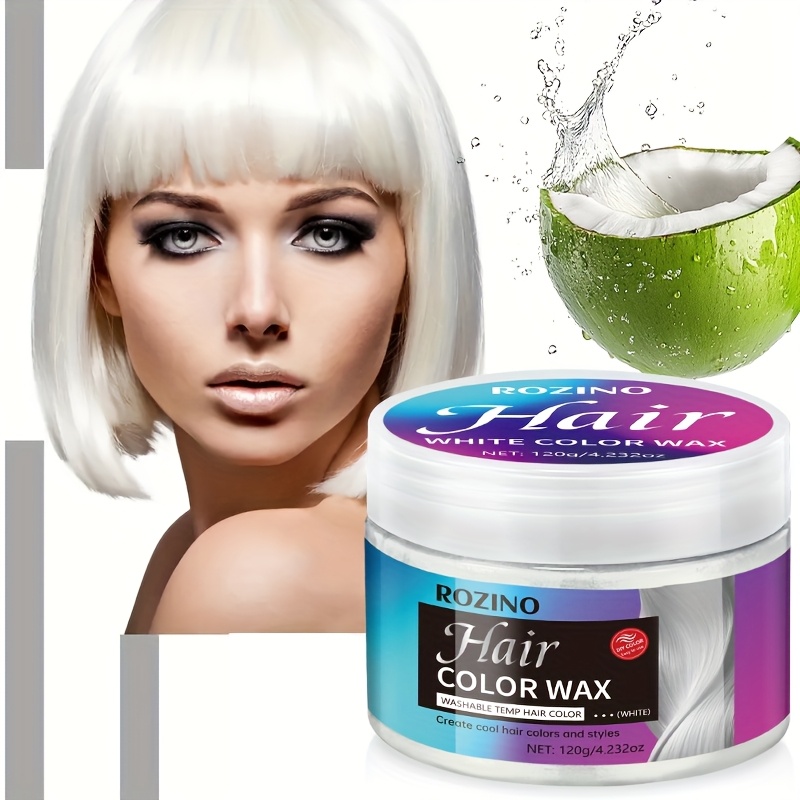 hair wax まとめ売り hair color wax white temporary hair - Temu Mexico