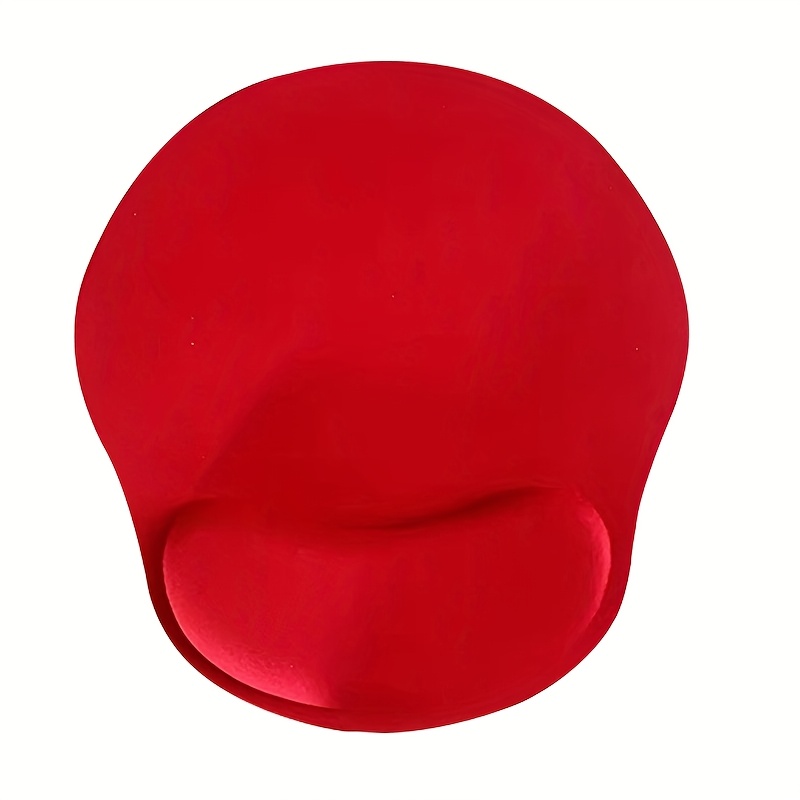 Round Wrist Support Mouse Pad with EVA Memory Foam