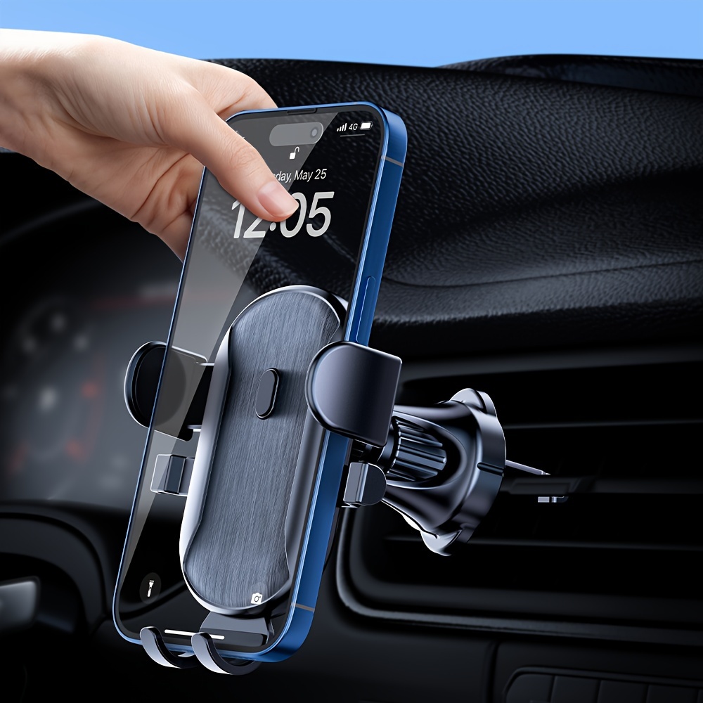 

Universal Gravity Auto Phone Holder Car Air Vent Clip Mount Mobile Phone Holder Cellphone Stand Support For Iphone For Samsung