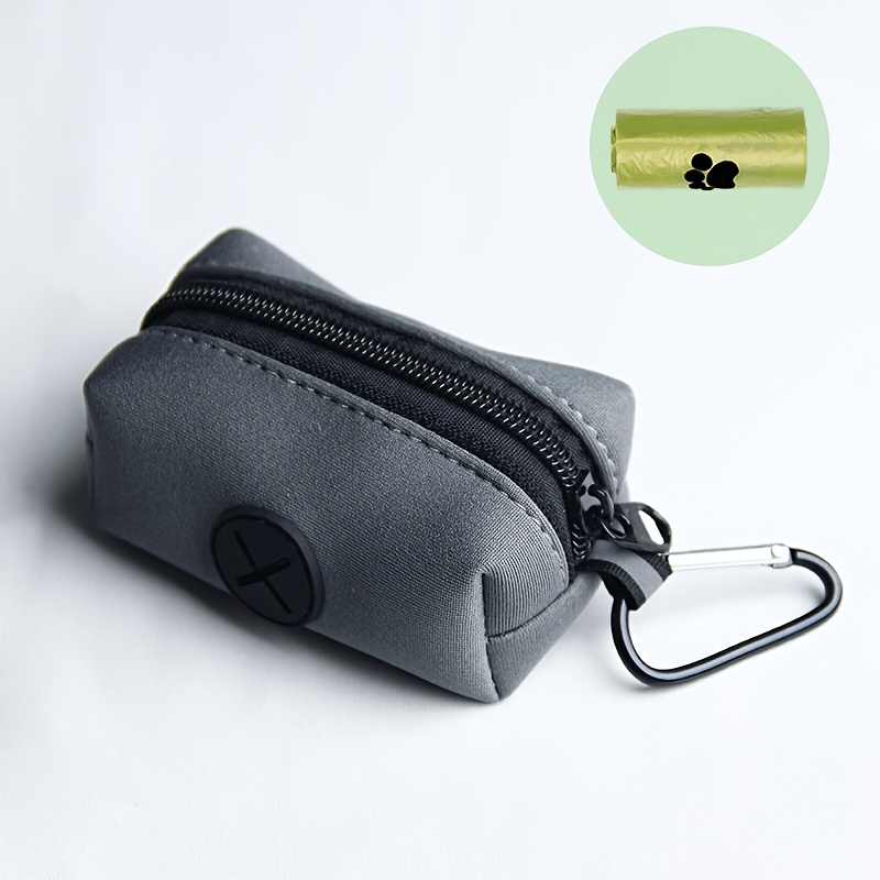 TEMU 2pcs Halloween Christmas Pet Waste Bag Dispenser Set, Portable Dog Poop Bag Holder Stand With And 1 Roll Of Waste Bags, Holiday Outdoor Pet