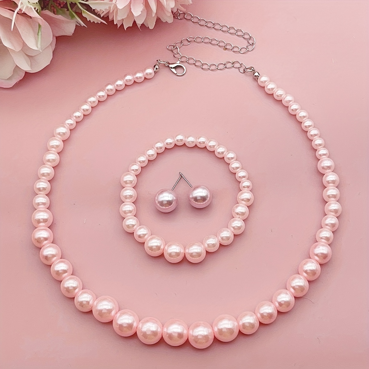 

Elegant 4-piece Set Fashion Jewelry For Women - , No Plating, Plastic Material, , Valentine's Day And All