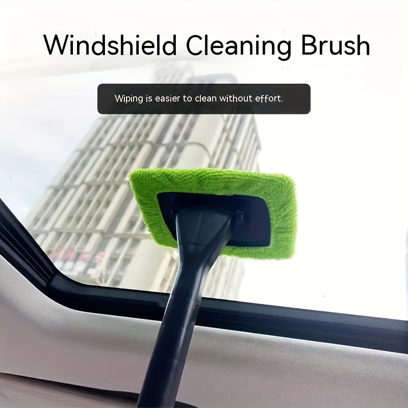 Car Front Windshield Cleaning Brush, Car Interior, Home Dust Removal, Dehumidification, Window Scratching, Towel Sponge and Scratch-Free Cleaning Tool Set