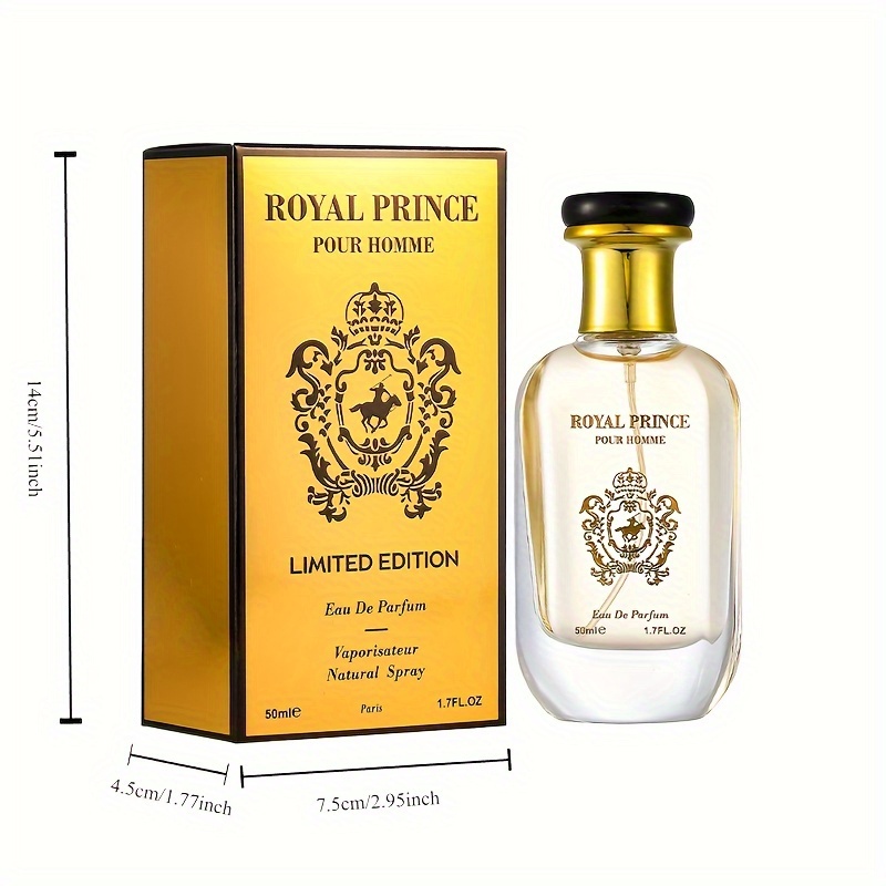 *'* Pour Homme Eau de Toilette for Men, Spicy with Cinnamon Spice  Amber Leather Notes, Formaldehyde-Free Long-Lasting Fragrance, Ideal for