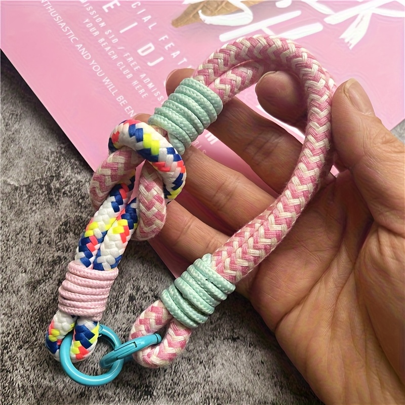 Image of Contrast Color Keychains- Keychain Accessories, Exquisite Gift Key Tag For Boyfriend, Bag Charms For Handbags