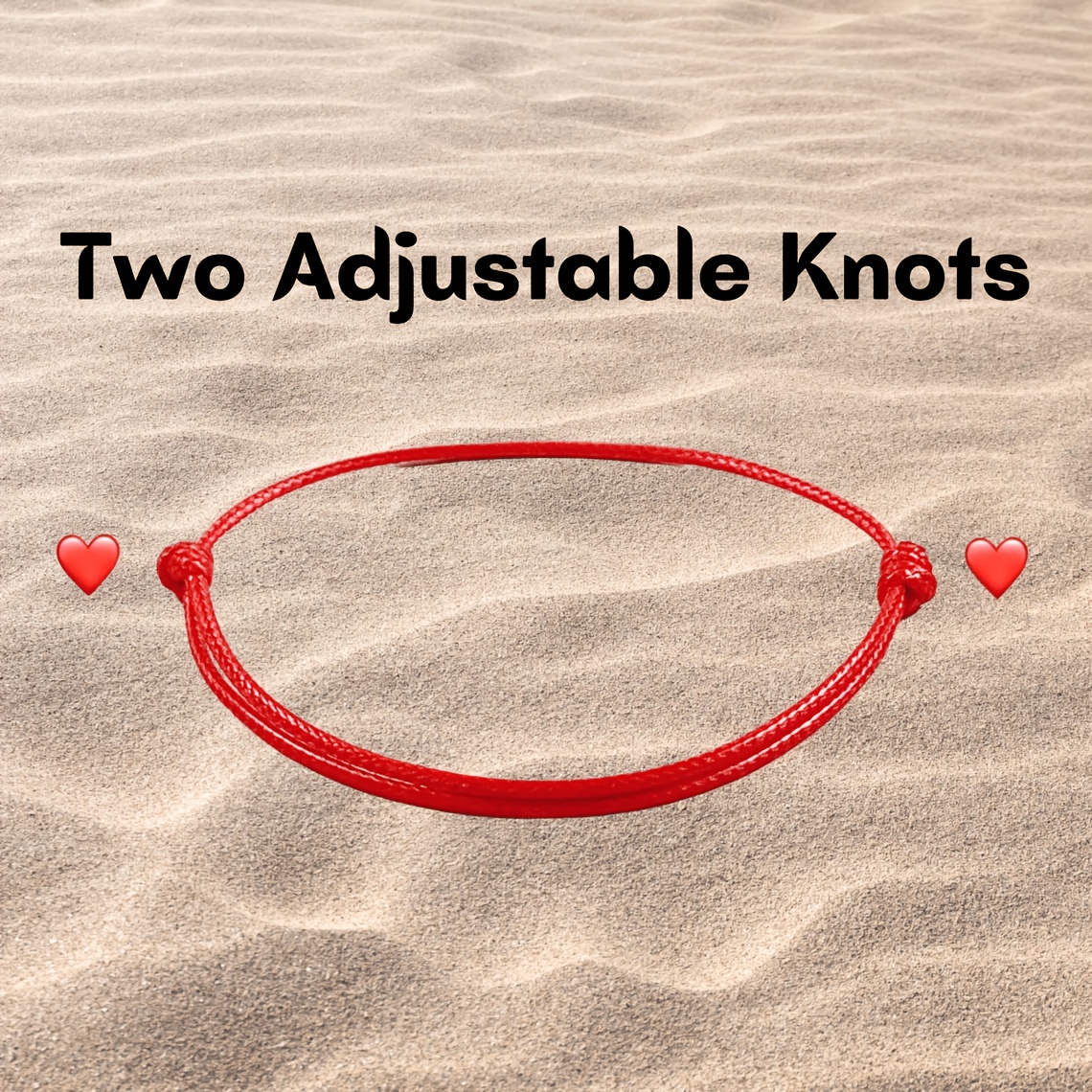 4 Pack Handmade Adjustable Wax Cord Surf Bracelets