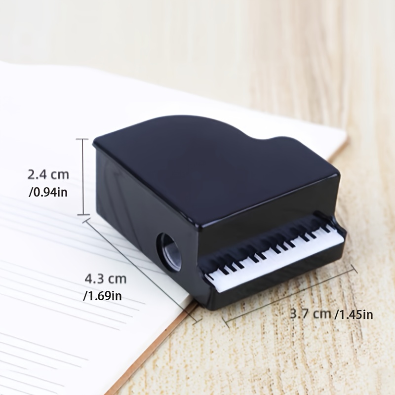 Piano Shaped Pencil Sharpener, High Quality, Durable, Stylish, Beautiful, Pencil Tool Office Home Mini Stationery