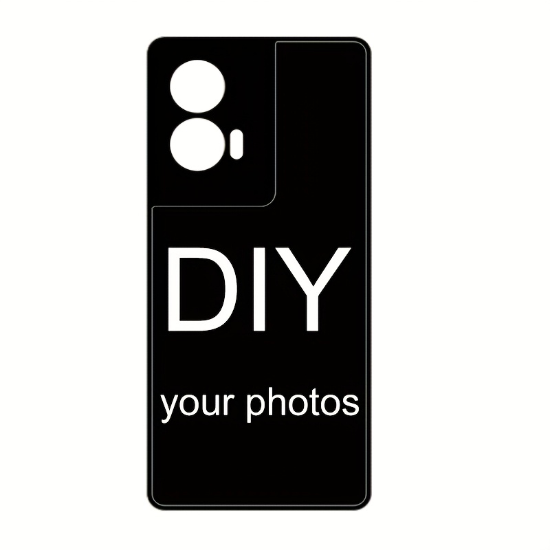 TEMU Customized Mobile Phone Case Pattern For Motorola Edge 50 Fusion/40/30/20/neo//lite/5g Diy Couple Photo Organic Glass High-definition Glossy