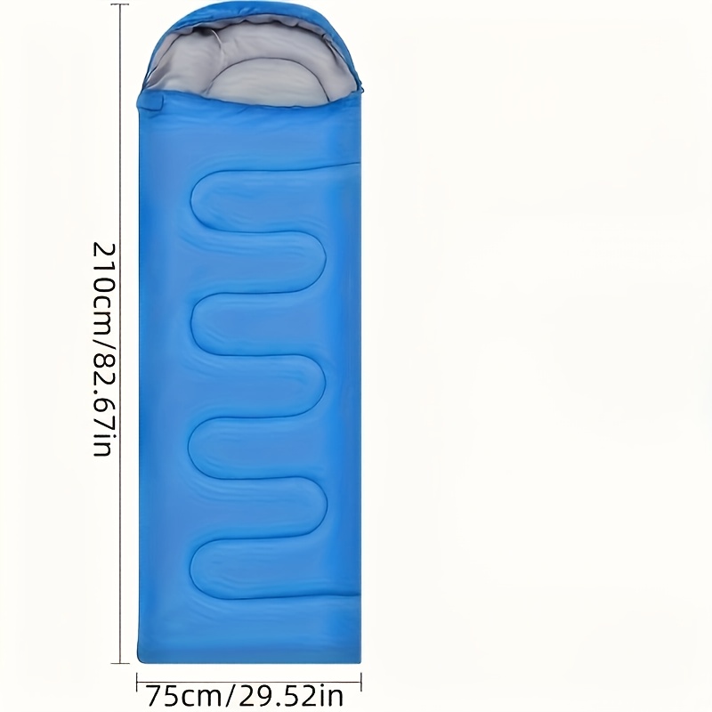 6 Colors Available, Camouflage Sleeping Bag for 1 Person - Insulated Zipper Closure, Compact Lightweight White Convenient Design, Essential for Outdoor Camping Enthusiasts, Prevents Cold Weather, Durable Synthetic Fiber Fabric