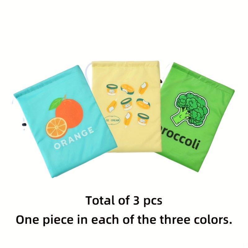 TEMU Thermal Bags That Reused And Insulated For Meals, Shopping, Or - Double-layer Oxford Fabric And Lined With Aluminum Foil, Featuring A Drawstring