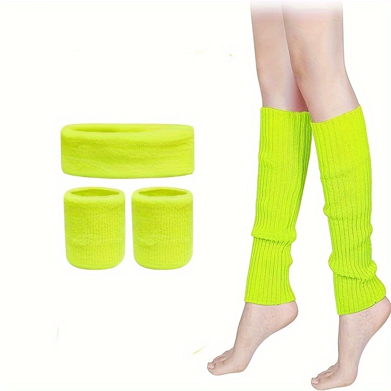 Buy 80s Leg Warmers (Green)